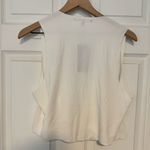 19 Cooper 19‎ COOPER Tie Front Shrug Ribbed Open Cardigan Top White Size XL Photo 1