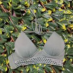Shade and Shore Green Bikini Top Size 34B Photo 0