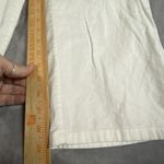 J. Jill Wide Leg Pants 18 White Elastic Linen Cotton Blend Stretch Full Length Size 18P Photo 11