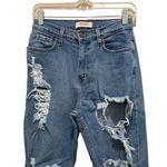 Vibrant M.I.U High Rise Distressed Boyfriend Jeans Size 5 Photo 2