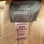 SOIA & KYO  Striped Cape‎ Wrap in Pale Pink One Size Photo 6