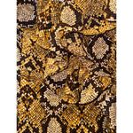 Boohoo Snakeskin Print Ruffle Mini Dress Long Sleeve Bold Party Fashion Look Photo 8