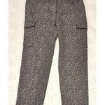 Soho Women’s  cargo pull on pants - black & white specked - size Large Photo 1