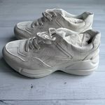 Gucci  GG Supreme Monogram Women's Rhyton White Sneakers Size 8.5 Photo 3