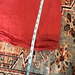 J.Crew  Puff Sleeve Textured Cotton Peasant  rust red Top XL Photo 5