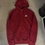 Nike maroon hoodie Photo 1