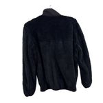 Zyia  black Sherpa 1/4 zip pullover M cozy warm outdoor activewear neutral soft Photo 1