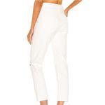 AGOLDE  Riley High Rise Straight Crop White Womens Size 28 Photo 5