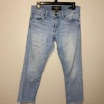 Lucky Brand  Sienna Tomboy Crop Jeans Women's Size 2/26 Light Wash Distressed Photo 0