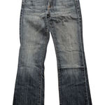 7 For All Mankind Womens 28 Bootcut Jeans Designer Denim Dark Faded Wash USA Photo 0