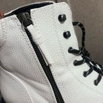 Baretraps  Ivory Combat Boots with Black Accents Photo 10