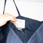 Alfred Sung NWT Midnight Navy Spaghetti Strap Mermaid Dress Size 12 Photo 6