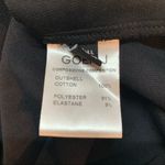 Goen.J Black Cheetah Print Long Sleeve Burnout Tee T Photo 5