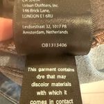 Free People  WE THE FREE Crvy Sam Denim One Piece Jumpsuit Flare size 10 Photo 12