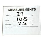 Dickies Womens Shorts Frayed Hem blue White Belt Juniors Sz 0/24 Photo 10