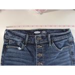 Old Navy  Rockstar Super Skinny High Rise Button Fly Jeans Dark Wash Size 6 Photo 7