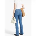 Veronica Beard  Everly High Rise Flared Jeans Size 27/4 Pacific‎ Blue J4280455PAC Photo 1