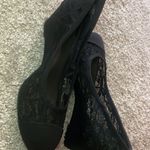 Seychelles black lace ballet wedge size 9.5 Photo 10