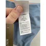 J.Crew NEW Curved Waist Cheeky Bikini Bottoms Blue Small Resortwear Preppy Beach Photo 7