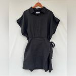 Apiece Apart  Catania Wrap Linen Shirtdress Size S NWT Photo 4