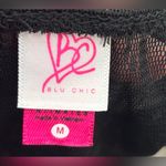 Blu Chic M Romantic Babydoll Sheer Mesh Black Chemise Size M Photo 6