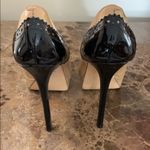 Steve Madden  Black & Tan Patent Heels 7.5 Photo 1
