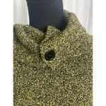 On Fire  cowl neck size medium Woman's short sleeve‎ yellow black Sweater Photo 1