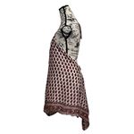 Band of Gypsies Boho Print Halter Mini Dress Handkerchief Hem Size XS Photo 3