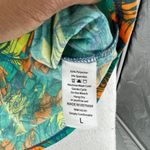 LuLaRoe Womens Tops Size L Floral Print High Low Batwing Photo 3