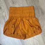 Free People Movement The Way Home Shorts in Rust (XS) EUC Orange Photo 0