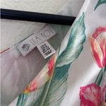 Tulip Lila Rose Floral Ruffle Sleeve Dress Green Size 8 Photo 1