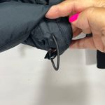 BASS OUTDOOR DISCOVERY PUFFER ZIP SNAP JACKET WOMENS LG BLACK PREOWNED Blue Photo 4