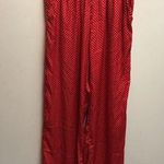 Aerie Red Polka Dot Elastic Waist Pajama Pants Women’s Size S Photo 0