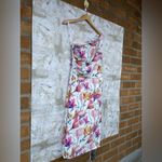 Chiara Boni  LA PETITE ROBE
Angelina Floral One-Shoulder Cocktail Dress Sz 46/10 Photo 4