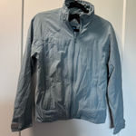 KAVU  Women's Medium‎ Weight Dusty Blue Full Zip Windbreaker Jacket Coat Small Photo 0