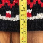 Sigrid Olsen Vintage Knitted Christmas sweater cardigan snowflakes and reindeer Photo 7