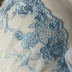 Apt. 9  Vintage Y2K Sheer Babydoll Top M Mesh Lace Embroidered Lingerie Blouse Photo 6