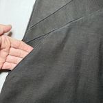 Prairie Underground Minimalist Long Sleeve Dress BodyCon Pockets Cotton Size L Gray Size M Photo 6