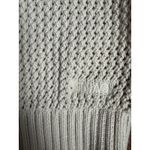 TNA ARITZIA Cream Chrochet Knit Crewneck Long Sleeve Sweater XS Photo 2