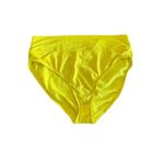 Catalina  Swimsuit Bottoms Yellow Bikini Brief Women’s Size L Photo 1