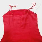 superdown  Syrus Slit Mini Dress in Cherry XS Photo 7