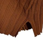 l*space L* Wailea Coffee Brown Cover Up O-Ring Long Sleeve Mini Dress Size Medium Photo 5