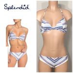 Splendid  striped bikini. NWOT Photo 1