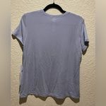 Alo Yoga  NWT All Day Short Sleeve Tee Shirt Top Winter Frost Size M Photo 4