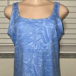 Columbia  blue Patterned Sleeveless Dress woman size Large Photo 1