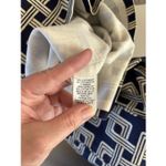 ORIGINAL MILLY OF NEW YORK Size 4 NAVY BLUE WHITE CHAIN STRAP Short DRESS Photo 2