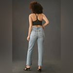 Good American Good Boy high rise straight leg slit hem jeans 4/27 Photo 1