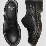 Dr. Martens  1461 Bow Oxford Women's Black Smooth Leather Lace Up Shoes Size US 8 Photo 0