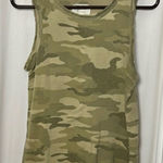 Current/Elliott Green Camo Muscle Tank Size 0 Photo 0