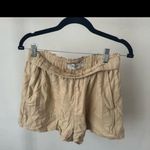 Hollister  Women’s Juniors Beige Cream Shorts M Medium Waist 30” 32” 34” Photo 4